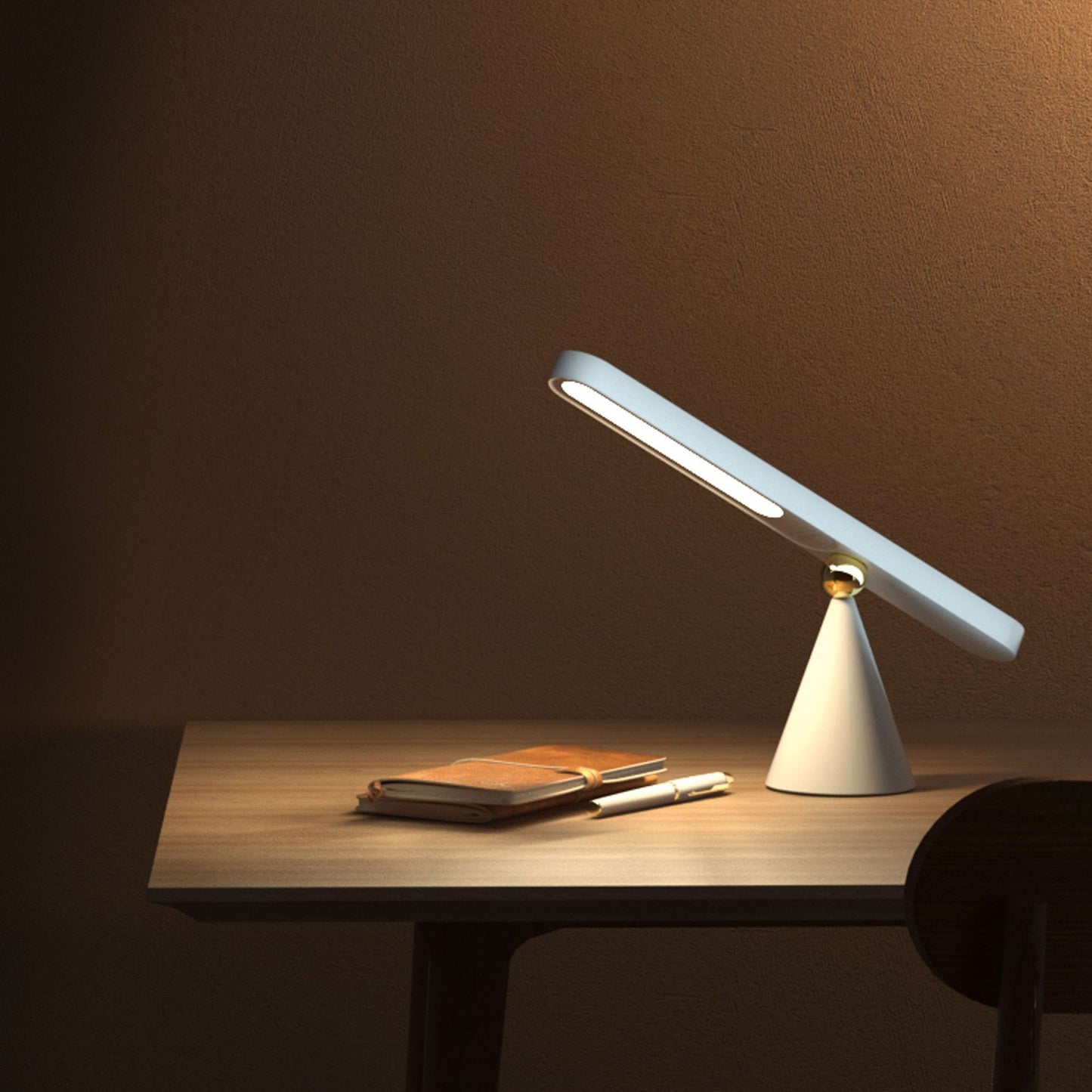 Wireless Multifunctional Magnetic Suction Small Night Light Reading Table Lamp Creative Geometric Desk Lamp