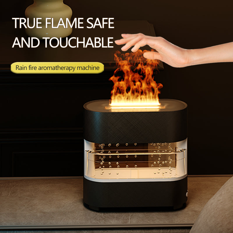 New Humidifier 3-in-1 Fire Flame Humidifier
