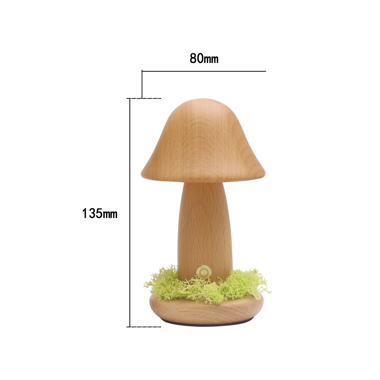 LED USB Twisted Mushroom Night Light Atmosphere Lamps