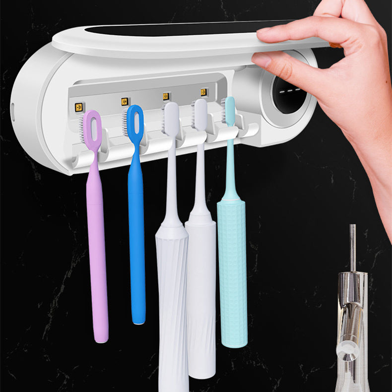 UV Sterilizer Wall Mounted Toothbrush Holder