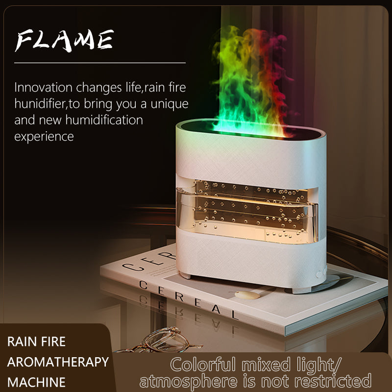 New Humidifier 3-in-1 Fire Flame Humidifier